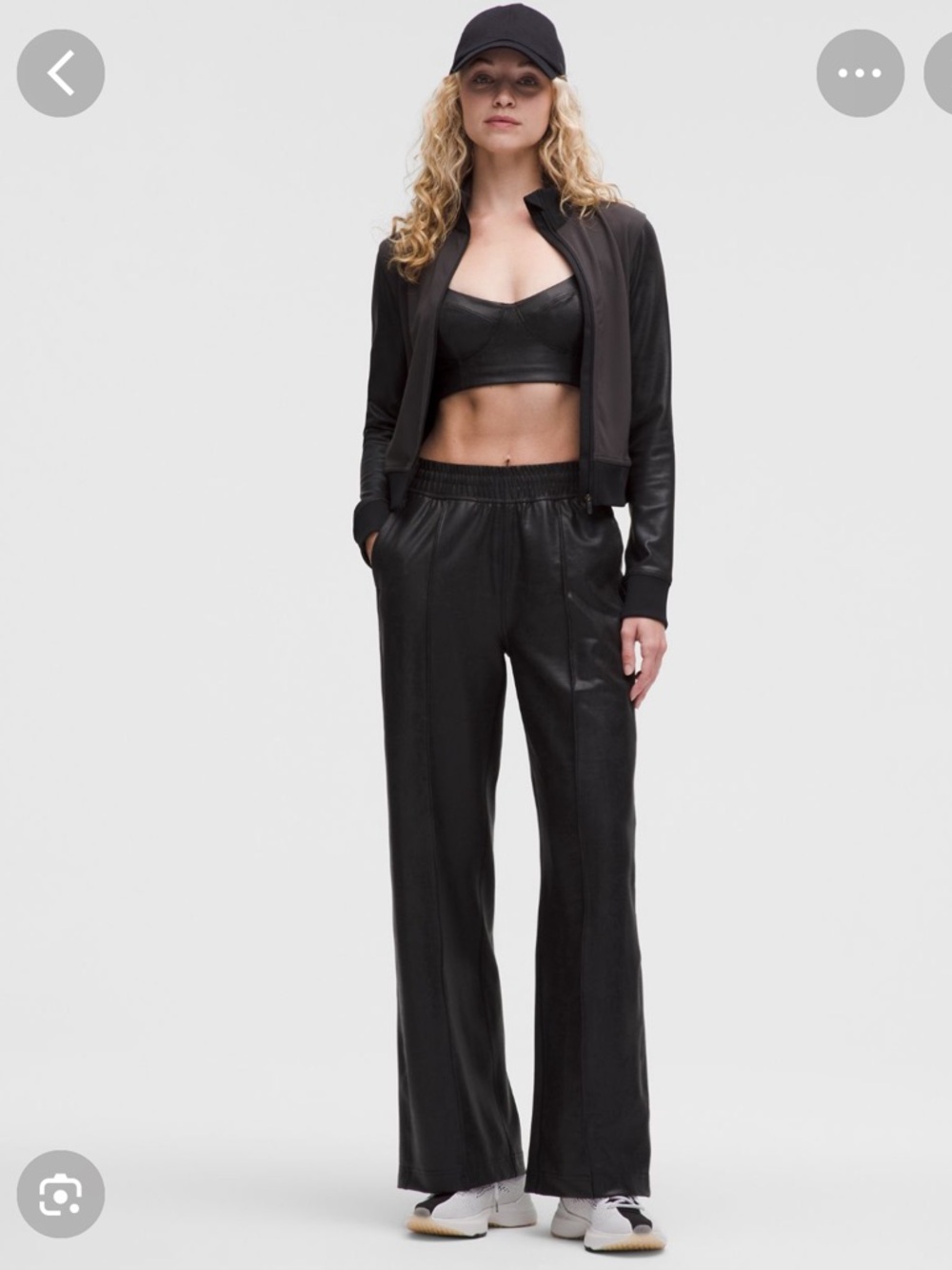 Lululemon Everlux Relaxed Train Pant Matte Foil, size 6, like new